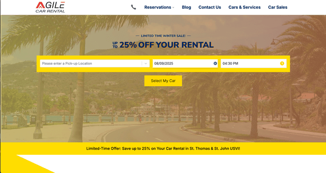 Car Rental Service Platform image