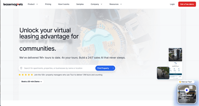 Tour | AI-Powered Virtual Sales Concierge for Property Managers image